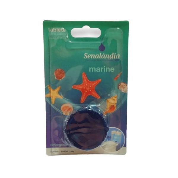 Imagem de 2 Desodorizador Sanitário Lavanda Marine Cítrico Perfume Pastilha Cheiroso 45g Senalândia - Envio Já