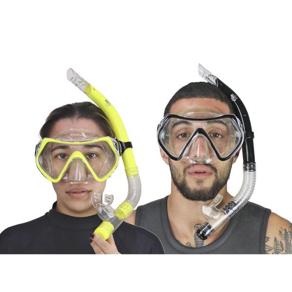 Imagem de 2(dois) Kits de Mergulho Fun Dive Motion - Amarelo e Preto