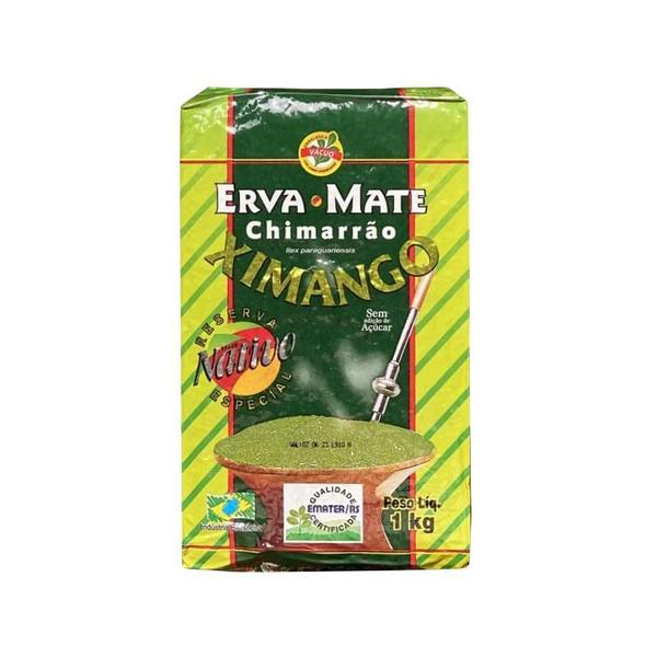 Imagem de 2 Erva Mate Chimarrão XIMANGO NATIVA especial Vácuo 1 Kg