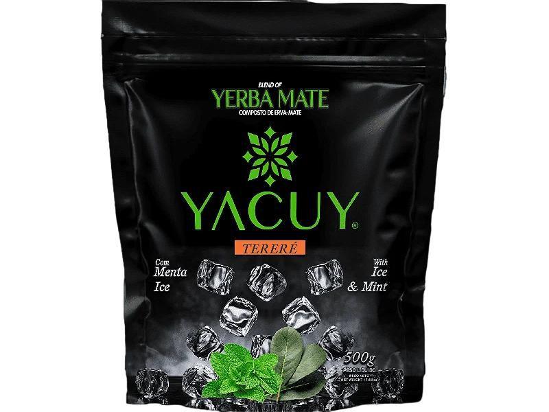 Imagem de 2 Erva Mate Tereré YACUY MENTA ICE 500G