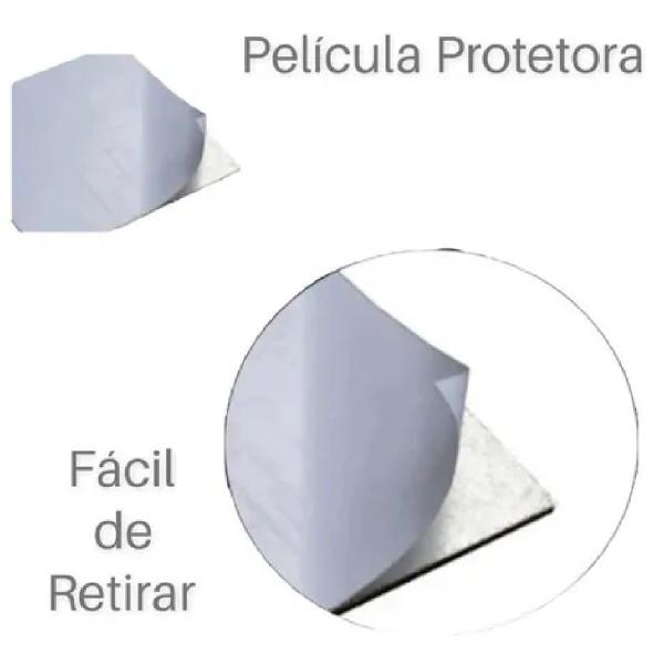 Imagem de 2 Espelhos Adesivo Acrílico 35x50cm Decoração Kit Sem Furos