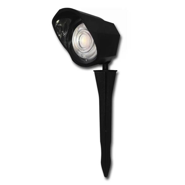 Imagem de 2 Espeto Refletor Jardim 5W Bivolt Luz Branca Prova de Água