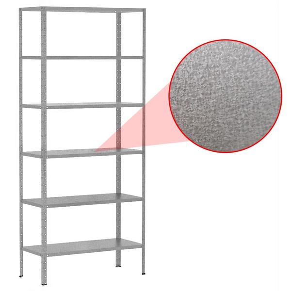 2 Estante De Aço Para Sala Livros Almoxarifado Escritório 6 Prateleiras Armário Multiuso 60cm Reforçado Expositor Loja Quarto - D'DUZZA MIX Imagem de 2 Estante De Aço Para Sala Livros Almoxarifado Escritório 6 Prateleiras Armário Multiuso 60cm Reforçado Expositor Loja Quarto