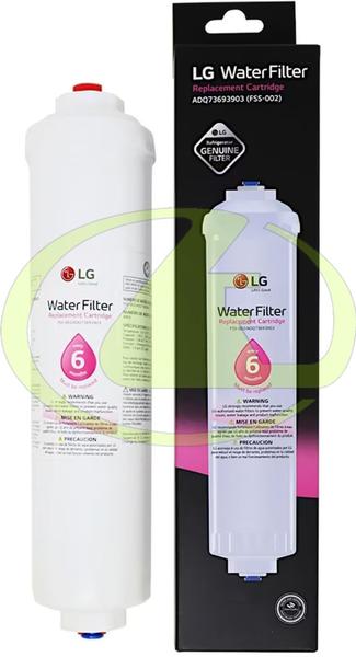 Imagem de 2 filtros LG ADQ73693903 = ADQ736939031 AJR73482512 ARWF6755 FSS-002 3219JA3001P SX-P428T SX5532SB