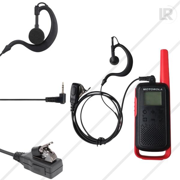 Imagem de 2 Fone de Ouvido Microfone Para Talkabout Motorola T38BR