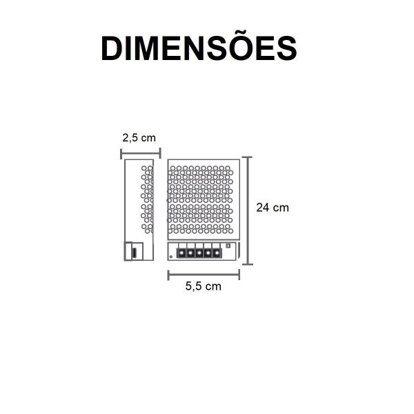 Imagem de 2 Fontes Alimentação Chaveada 12v Alta Qualidade 12,5a 150w