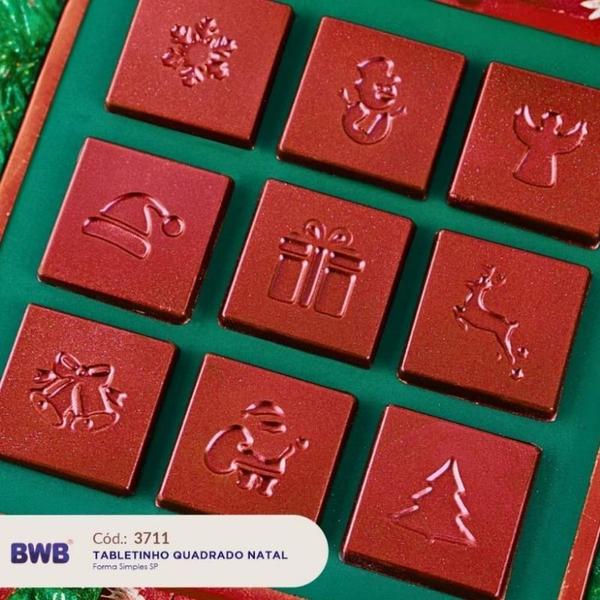 Imagem de 2 Formas semiprofissional BWB- Tabletinho NATAL (3711).