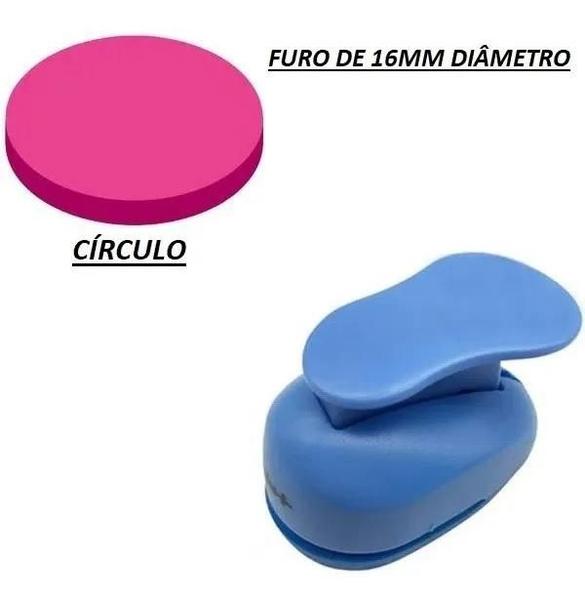 Imagem de 2 Furador Artesanal Manual De Tapa Furo 16mm Para Moveis Mdf