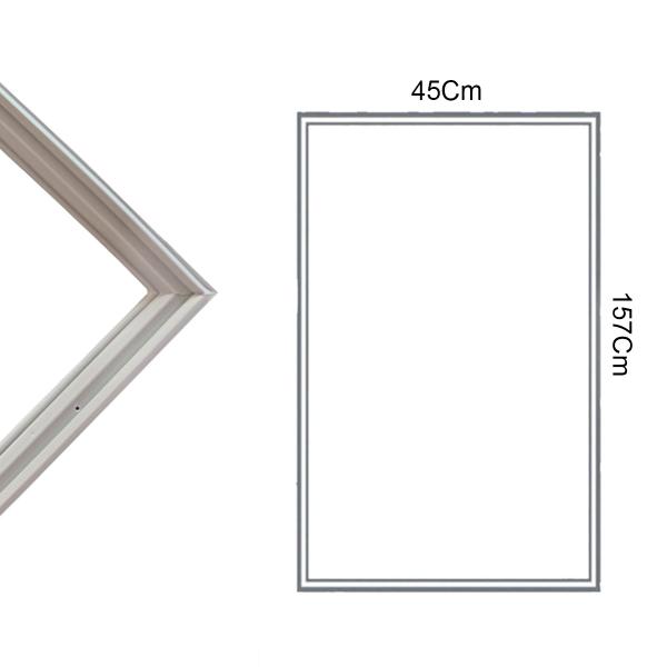 2 Gaxetas Expositor De Bebidas Vb63 Para Metalfrio 45x158 - PROLAR BORRACHAS DE VEDAÇÃO PARA REFRIGERADOR Imagem de 2 Gaxetas Expositor De Bebidas Vb63 Para Metalfrio 45x158