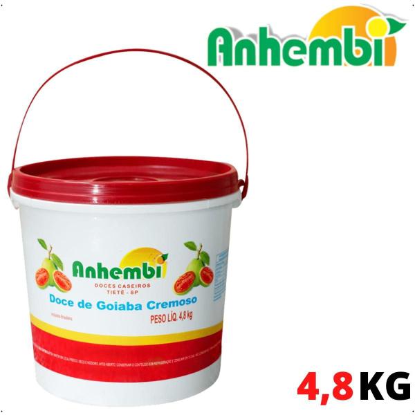 2 Goiabada Cremosa Balde 4,8 Kg Doces Anhembi Imagem de 2 Goiabada Cremosa Balde 4,8 Kg Doces Anhembi