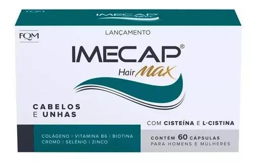 Imagem de 2 Imecap Hair Max Cabelos E Unhas 60 Caps Kit Para 4 Meses