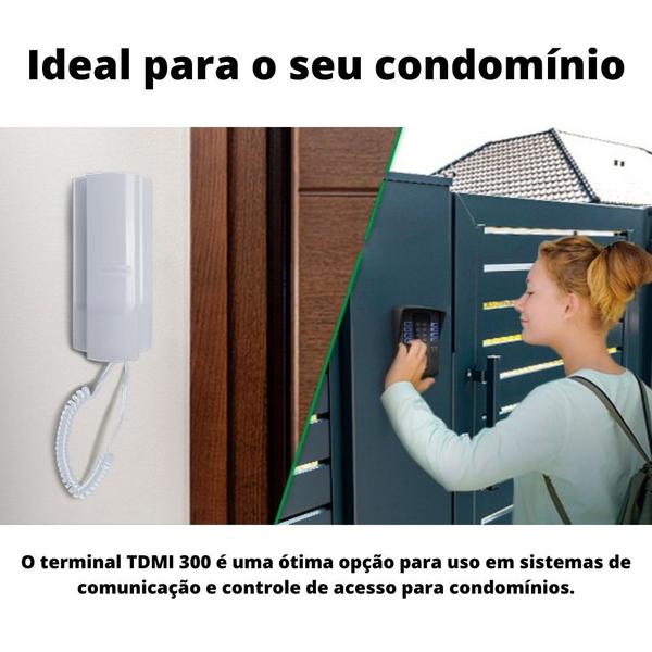 Imagem de 2 Interfones Terminal Condominial Intelbras TDMI 300