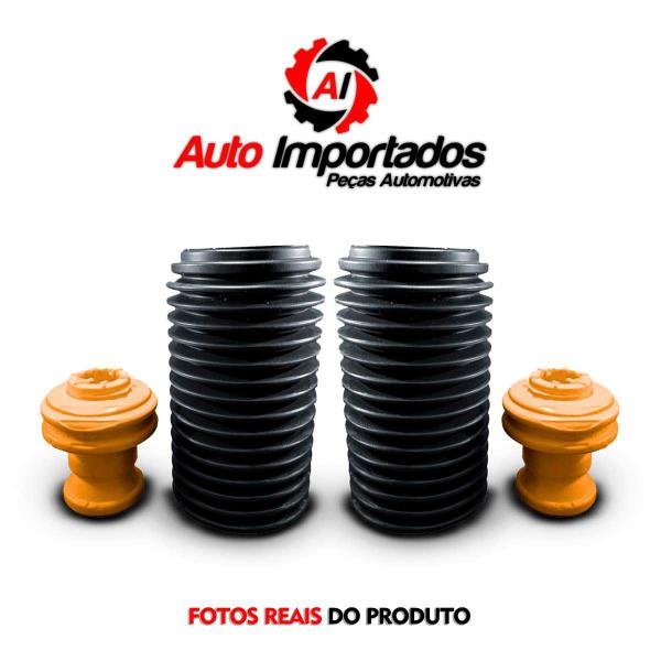 Imagem de 2 Kit Batente Coifa Coxim Batedor Guarda Pó Dianteiro Suspensão Dianteira Toyota Corolla 1998 1999 2000 2001 2002