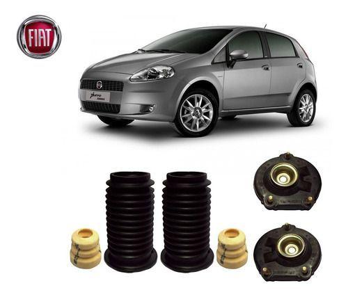 Imagem de 2 Kit Batente Coxim Amortecedor Dianteiro Fiat Punto 2010 2011 2012