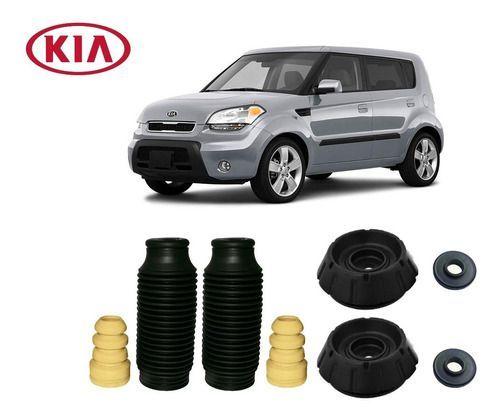 Imagem de 2 Kit Batente Coxim Rolamento Dianteiro Kia Soul 2009 2010 2011