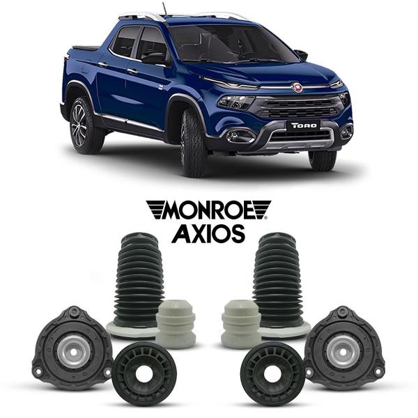 Imagem de 2 Kit Batente Dianteiro Fiat Toro 2020