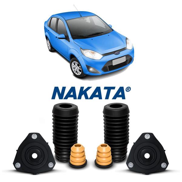 Imagem de 2 Kit Batente Suporte Dianteiro Ford Fiesta 13 14