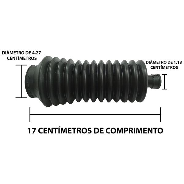 Imagem de 2 Kit Coifa Barra de Direção Megane 2001 2002 2003 2004 2005