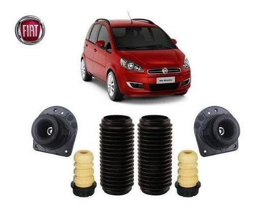 Imagem de 2 Kit Coxim Batente Amortecedor Dianteiro Fiat Idea 2012 2013 2014 2015