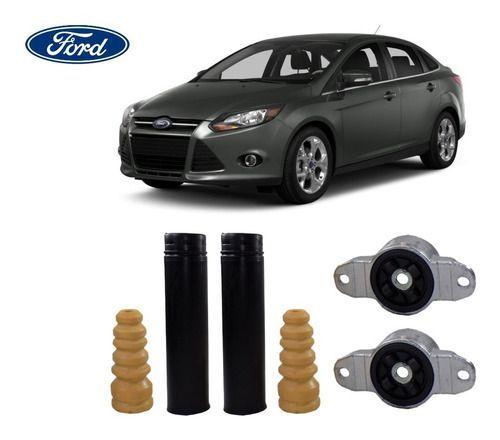 Imagem de 2 Kit Coxim Batente Coifa Do Amortecedor Traseiro Novo Ford Focus Sedan 2014 2015 2016 2017 2018 2019 Envio Imediato