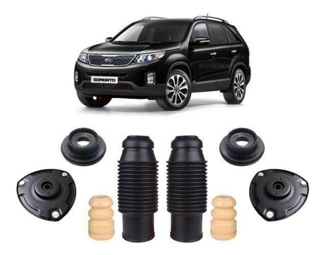 2 Kit Coxim Batente Dianteiro Kia Sorento 3.5 2011 2012 2013 - Qualykits Imagem de 2 Kit Coxim Batente Dianteiro Kia Sorento 3.5 2011 2012 2013