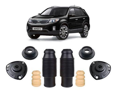 Imagem de 2 Kit Coxim Batente Dianteiro Kia Sorento 3.5 2011 2012 2013