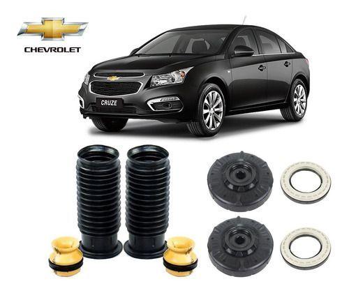 Imagem de 2 Kit Do Amortecedor Coxim Batente Coifa Rolamento Dianteiro Gm Cruze Sedan 2012 2013 2014 2015 2016/... Pronta Entrega