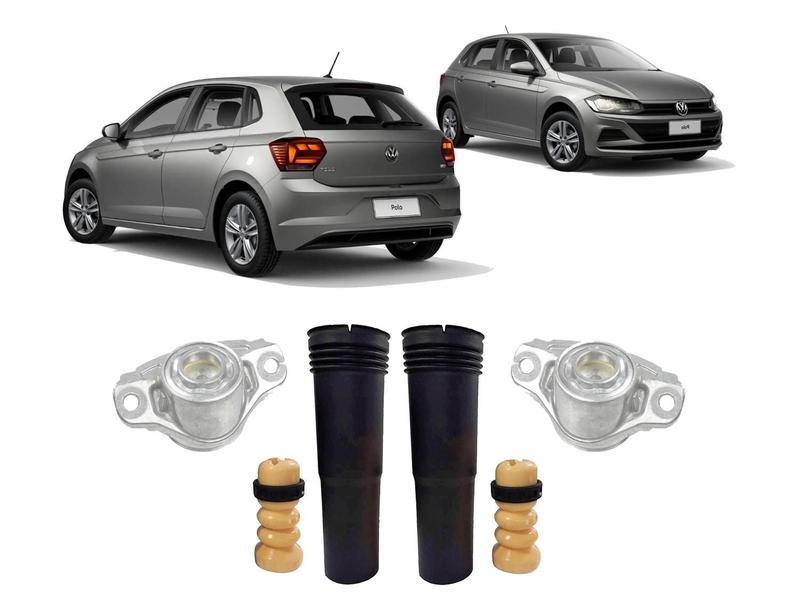 Imagem de 2 Kit Do Amortecedor Traseiro Volkswagen Polo 2017 2018 2019