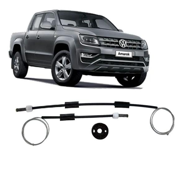 Imagem de 2 Kit Reparo Máquina de Vidro Elétrica Original Dianteiro Amarok 4 portas Apos 2010 ate 22  2126