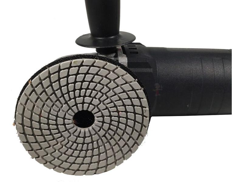 2 Lixa Diamantada para polir porcelanatos marmores e granitos 100mm polimento cortes 45 graus + Sup - Felsen Imagem de 2 Lixa Diamantada para polir porcelanatos marmores e granitos 100mm polimento cortes 45 graus + Sup