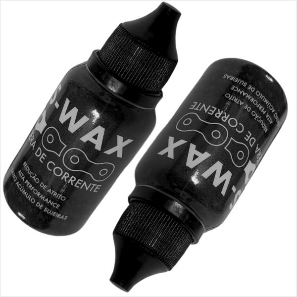 Imagem de 2 Lubrificantes Cera Para Corrente Bike S-wax S-tres 30ml