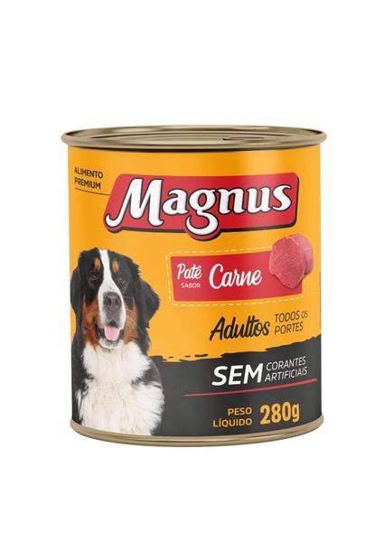 Imagem de 2 Magnus Pate carne adultos todos portes 280g - Adimax