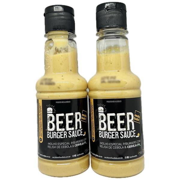 Imagem de 2 Molho Especial Top Beer Burger Sauce Com Cerveja Ipa 200Ml