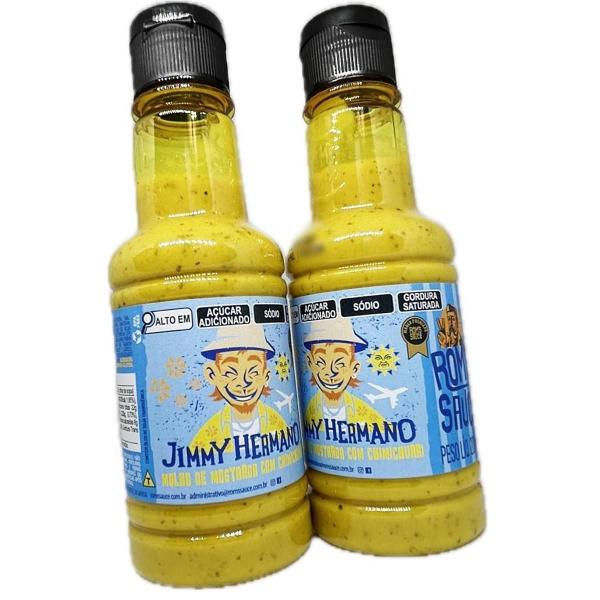 Imagem de 2 Molho Mostarda Chimichurri Tempero Argentino Jimmy Hermano