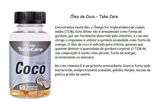 Imagem de 2 Óleo De Côco Extra Virgem 60 Cáps 1000mg Emagreça 