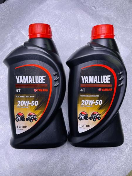2 Óleos Yamalube 20W50 Fazer 250 / Lander 250 / Teneré 250 + Filtro - Yamaha Imagem de 2 Óleos Yamalube 20W50 Fazer 250 / Lander 250 / Teneré 250 + Filtro