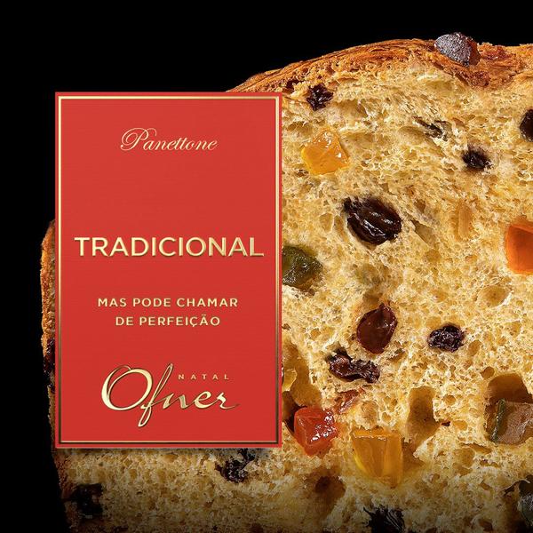 Imagem de 2 Panetone Ofner Tradicional, Panettone 1kg