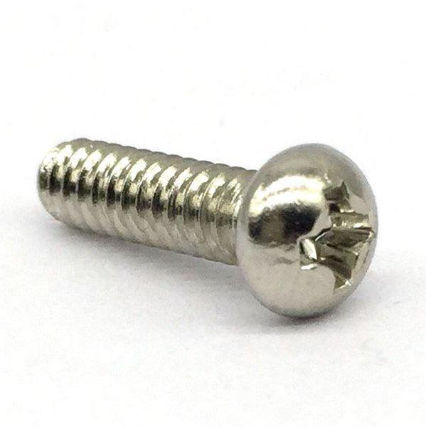 Imagem de 2 Parafuso Cromado aço Chave seletora guitarra 3,5X6,3X12 mm - SPIRIT