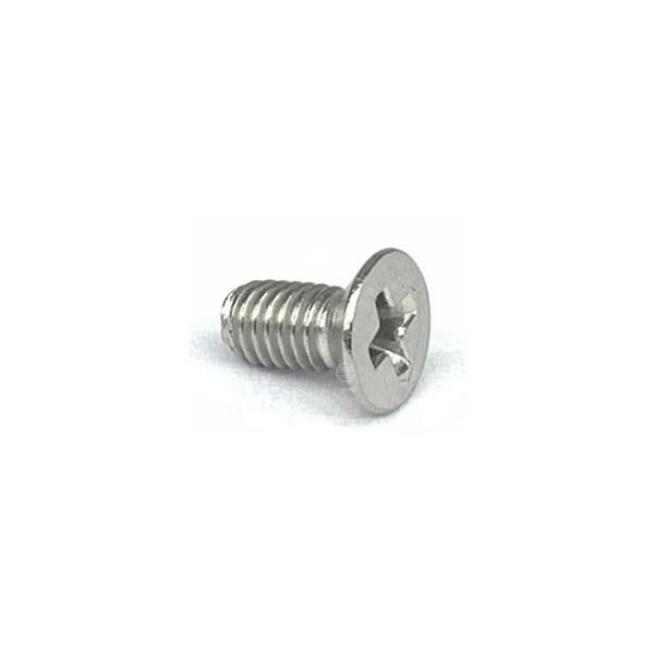 Imagem de 2 Parafuso INOX para chave seletora guitarra M3 X 6 Chata