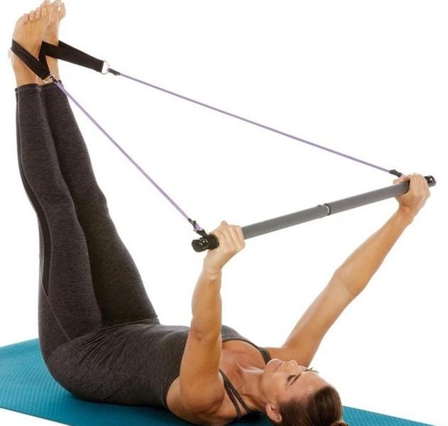 2 pares ( 4 unidades) alça de pé e mao pilates - LOJADOFISIO Imagem de 2 pares ( 4 unidades) alça de pé e mao pilates