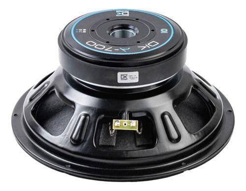 Imagem de 2 pares alto falantes woofer a700 12 polegadas 700w rms 4 ou 8 ohms dk audio