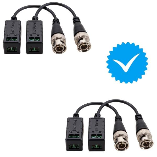 Imagem de 2 Pares Balun passivo VB 501 P Intelbras Revenda Oficial