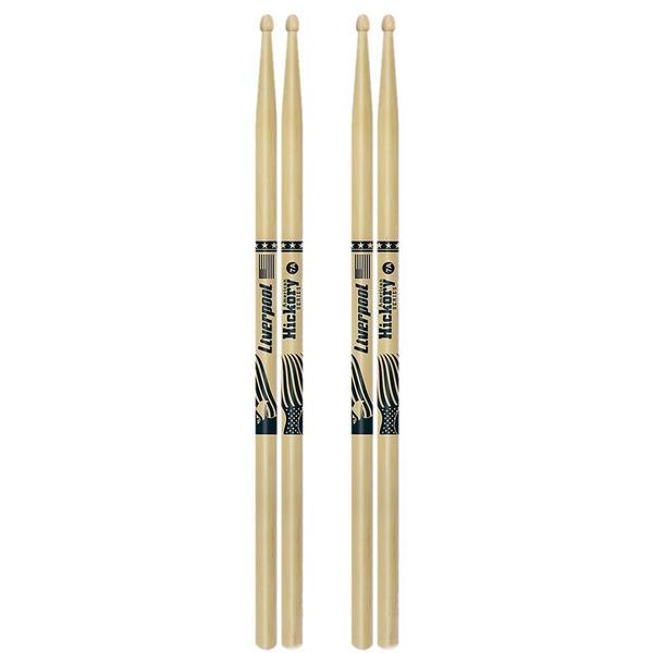 Imagem de 2 Pares Baqueta American Hickory Series 7a Madeira Liverpool