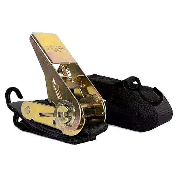 2 Pares Fita Amarração Carga Bagageiro Teto Preto/Laranja - Troya Tools Imagem de 2 Pares Fita Amarração Carga Bagageiro Teto Preto/Laranja