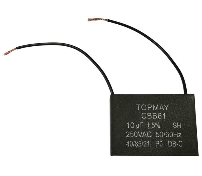 Imagem de 2 pçs - capacitor de partida acv 10uf x 250v - 10uf x 250vac