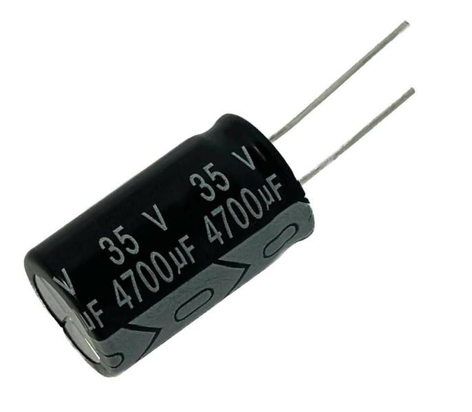 Imagem de 2 pçs - capacitor eletrolitico 4700x35v - 4700uf x 35v