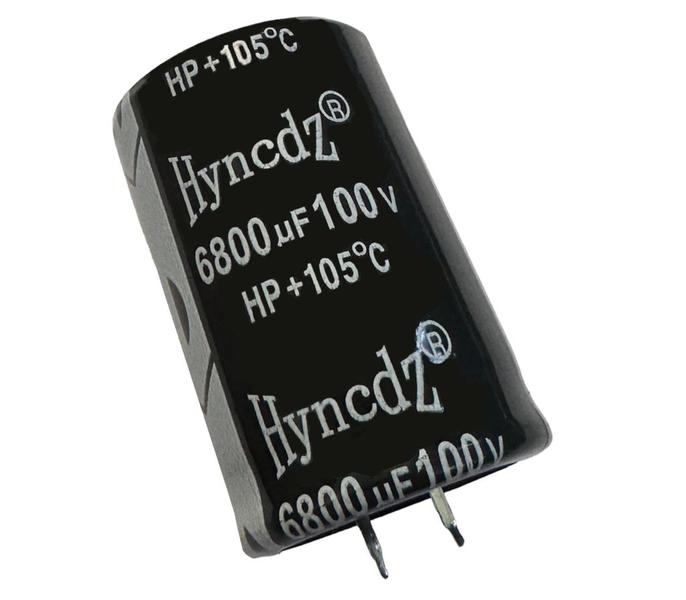 2 PÇS CAPACITOR ELETROLITICO 6800X100V - 6800UF X 100V 105º - HYNCDZ Imagem de 2 PÇS CAPACITOR ELETROLITICO 6800X100V - 6800UF X 100V 105º