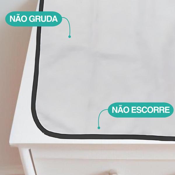 Imagem de 2 pcs Trocadores Portáteis 70x50 Bebê Absorvente Acolchoado Multiuso - Tradicional - Vila Flor