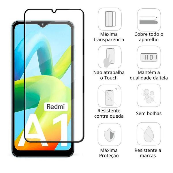 Imagem de 2 Peliculas de Vidro 21D Compativel Com Xiaomi Redmi A1