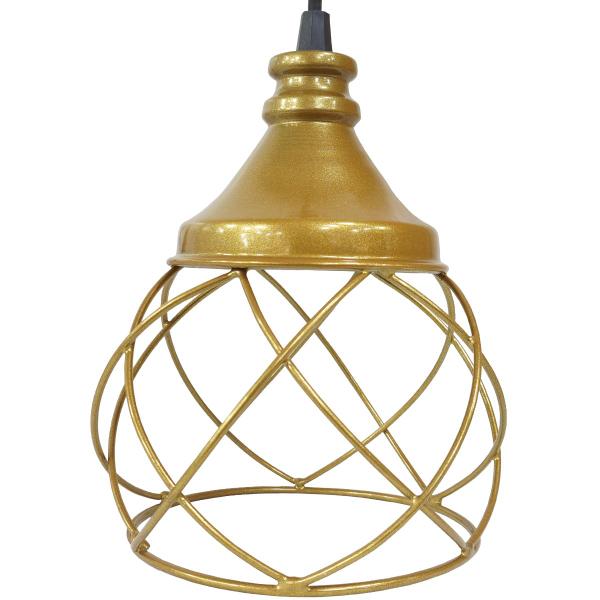 Imagem de 2 Pendentes Aramado Esfera Balonê Lustre Luminária Teto Regulável Sala Cozinha Industrial Agp